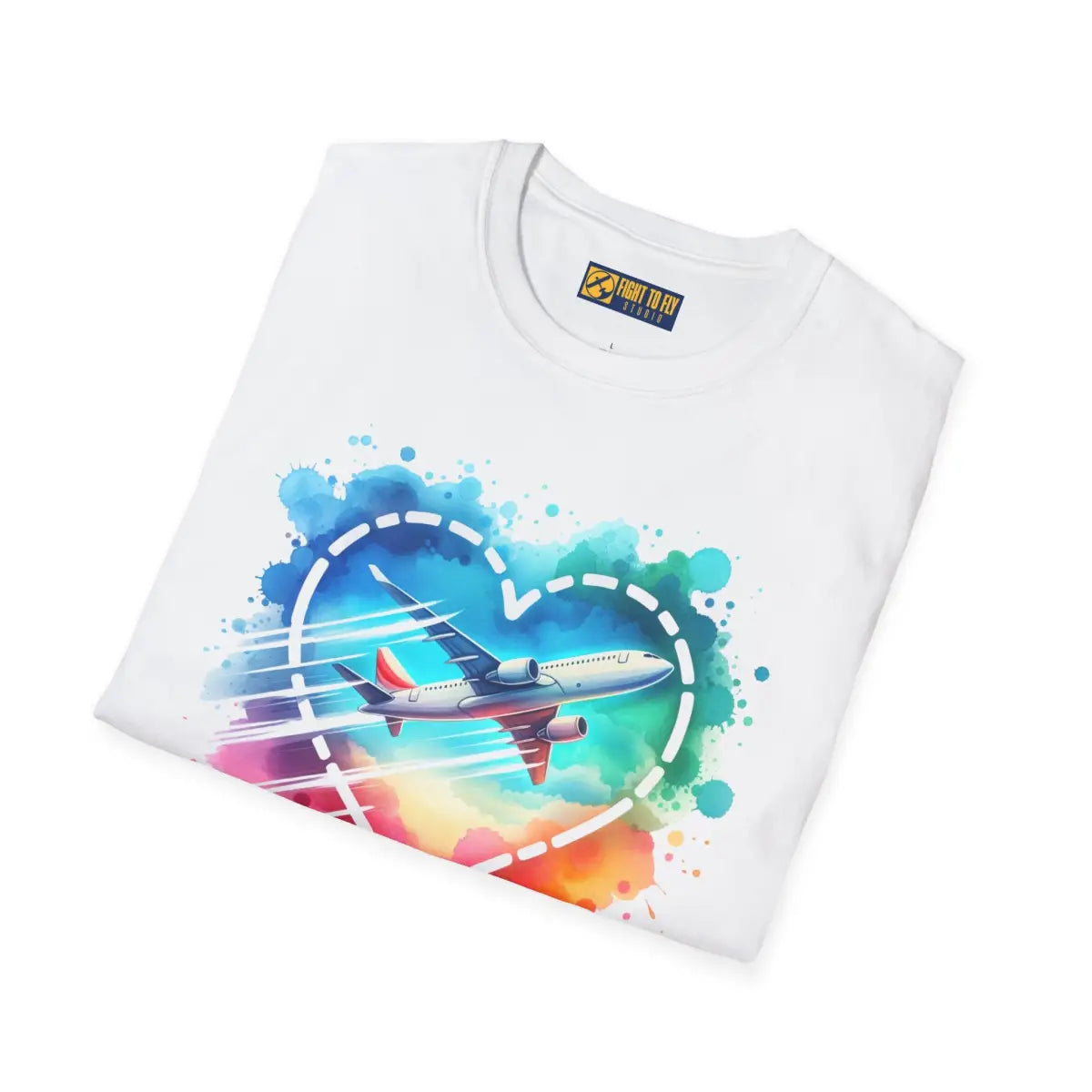 Jet-Set Heart - Tee - T-Shirt - Pilot gifts - WWII warbird t-shirt