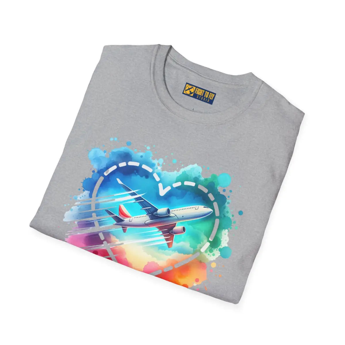 Jet-Set Heart - Tee - T-Shirt - Pilot gifts - WWII warbird t-shirt
