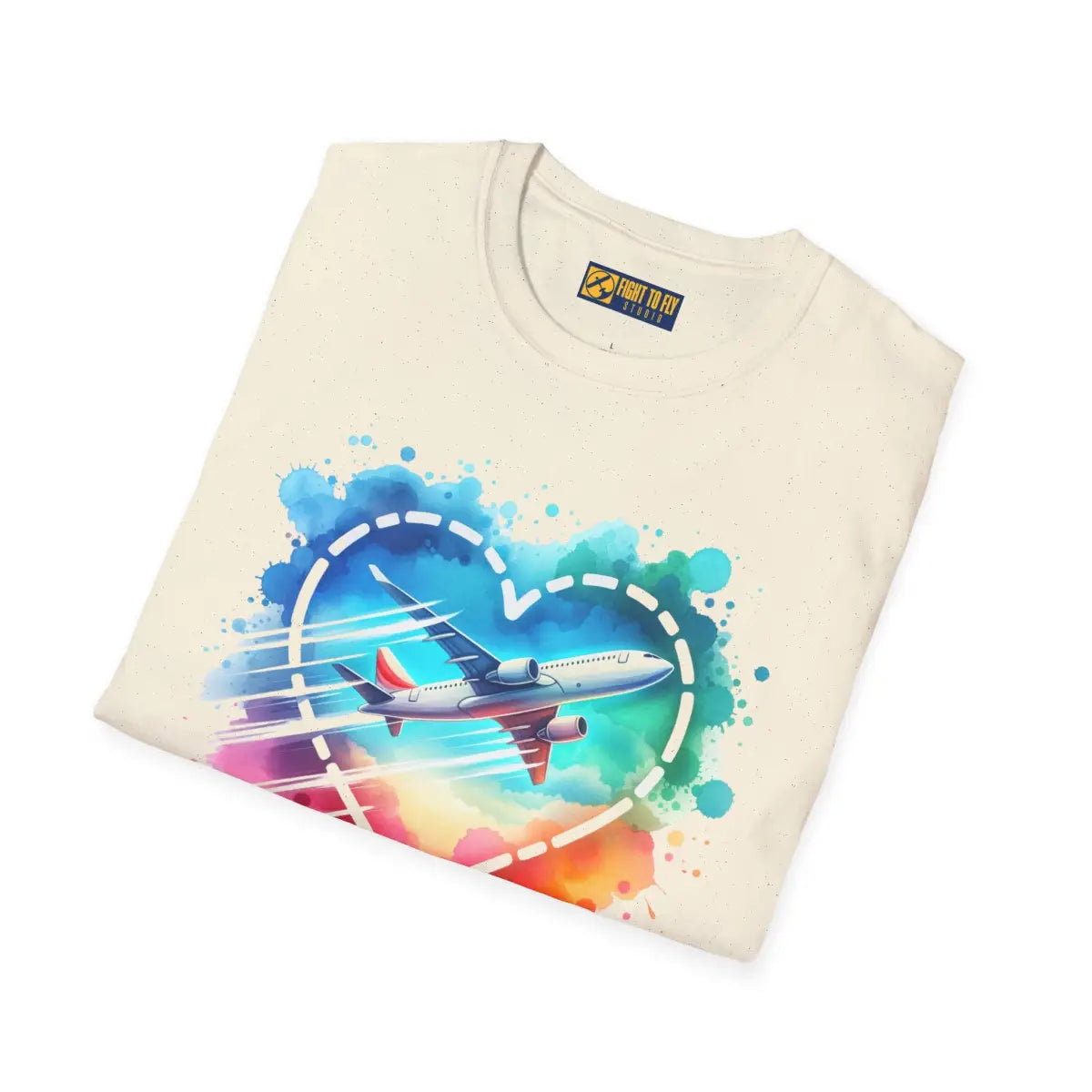 Jet-Set Heart - Tee - T-Shirt - Pilot gifts - WWII warbird t-shirt