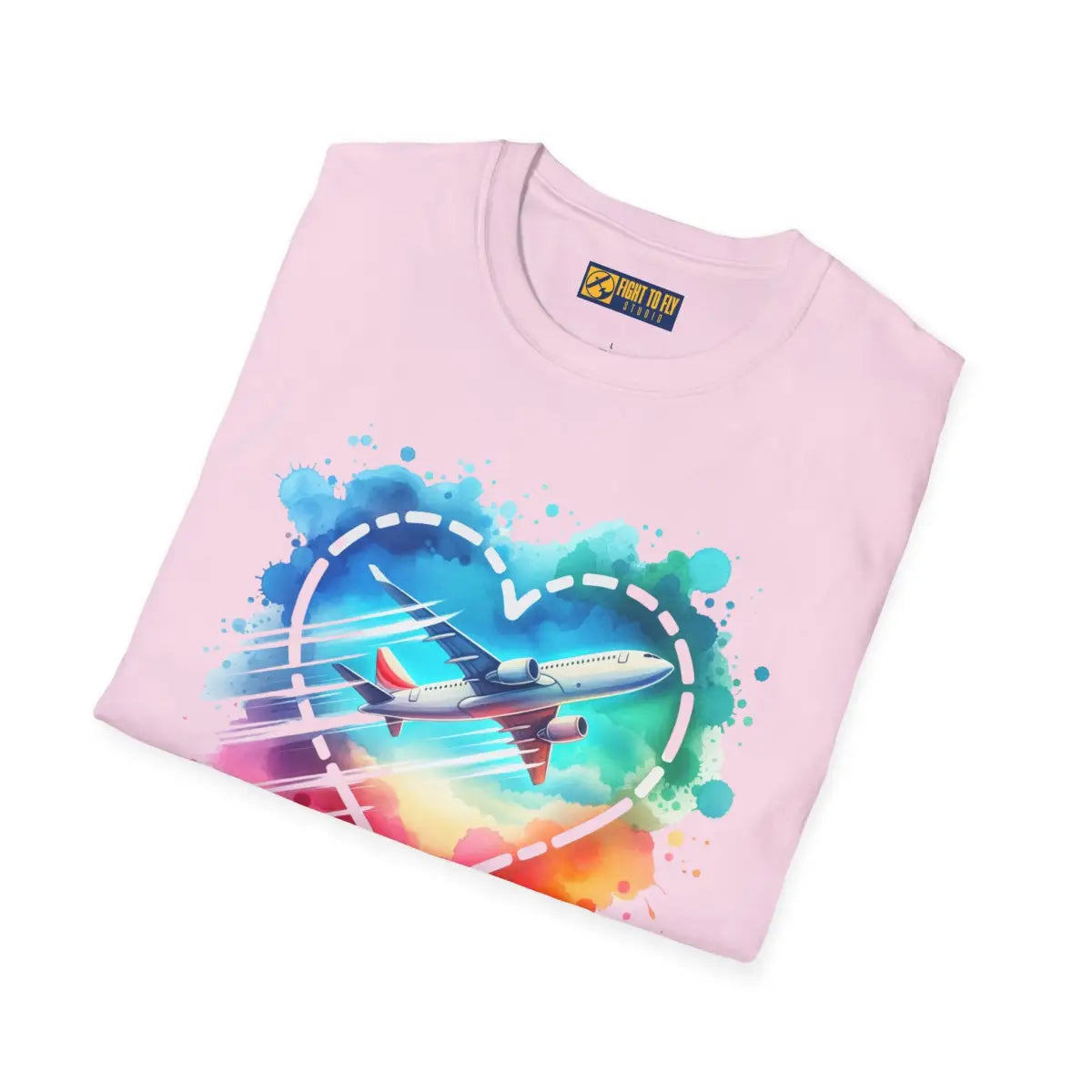 Jet-Set Heart - Tee - T-Shirt - Pilot gifts - WWII warbird t-shirt