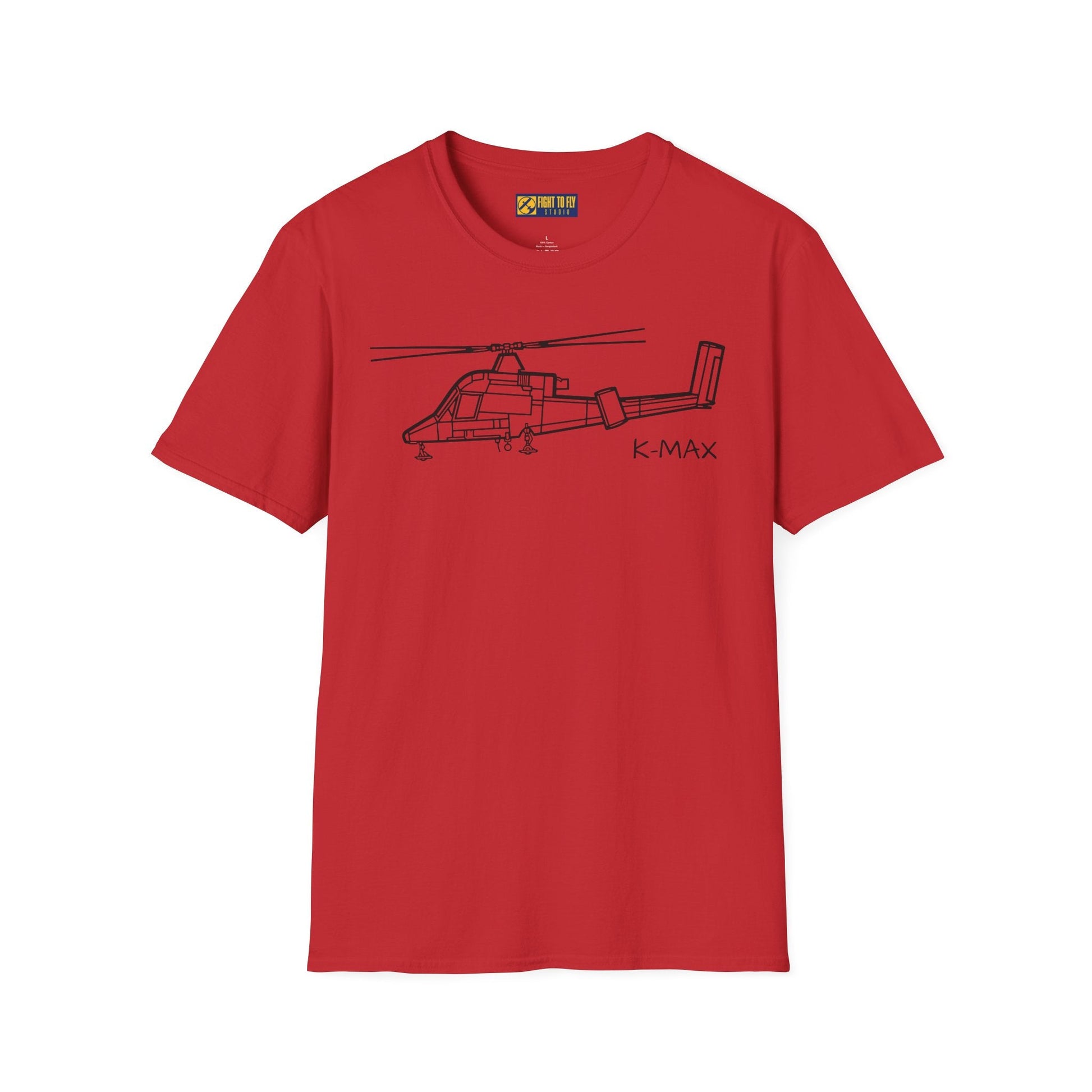 K-MAX T-Shirt – Intermeshing Rotor Utility Helicopter Aviation Tee - Pilot gifts - WWII warbird t-shirt