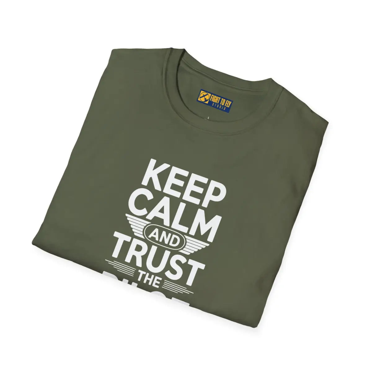 Keep Calm and Trust the Pilot - T-Shirt - gifts - WWII warbird t-shirt