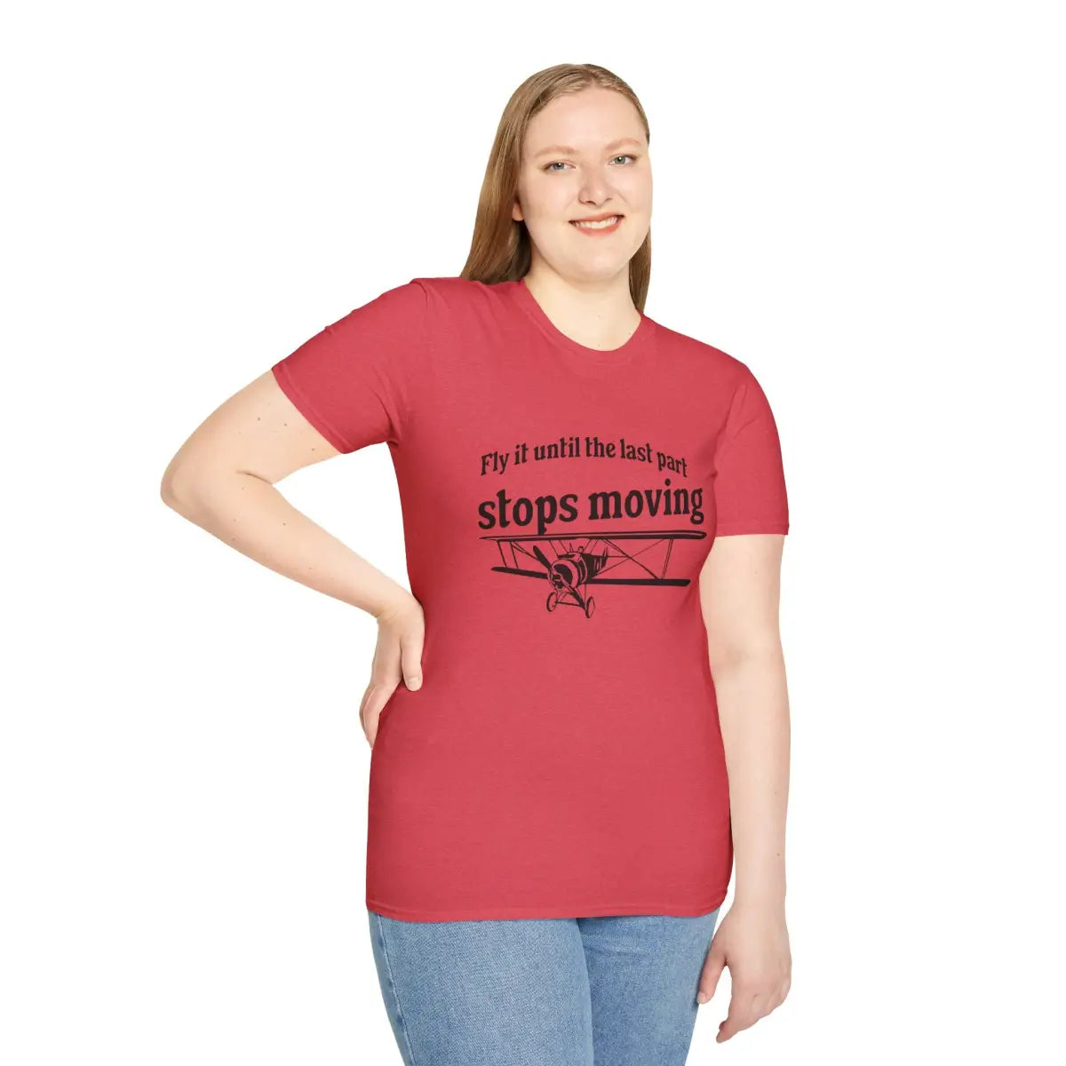 Keep Flying Until The Last Part Stops Moving - T-Shirt - Pilot gifts - WWII warbird t-shirt