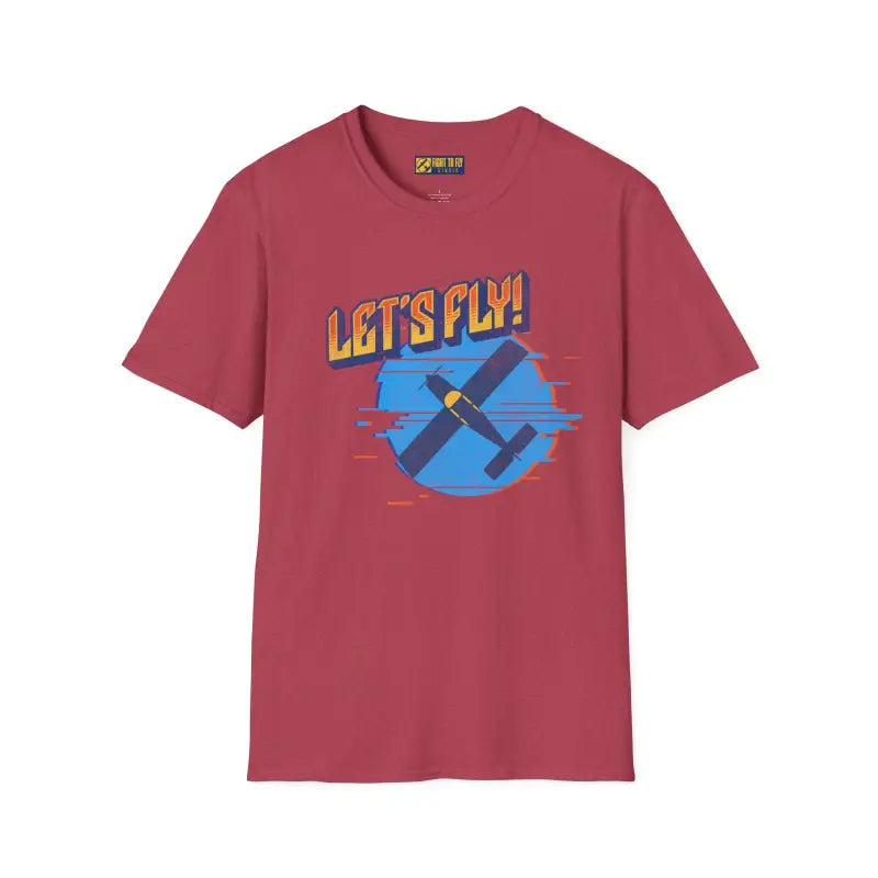 Let’s Fly! Tee - T-Shirt - Pilot gifts - WWII warbird t-shirt