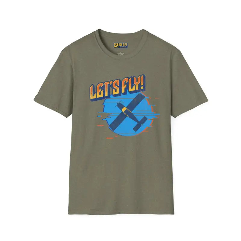 Let’s Fly! Tee - T-Shirt - Pilot gifts - WWII warbird t-shirt