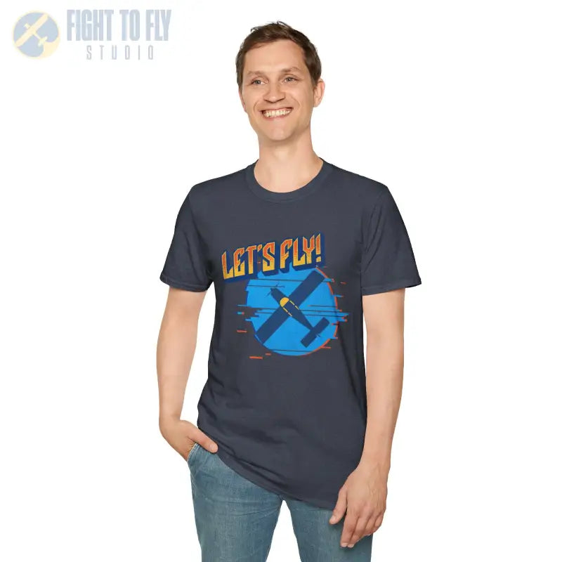 Let’s Fly! Tee - T-Shirt - Pilot gifts - WWII warbird t-shirt