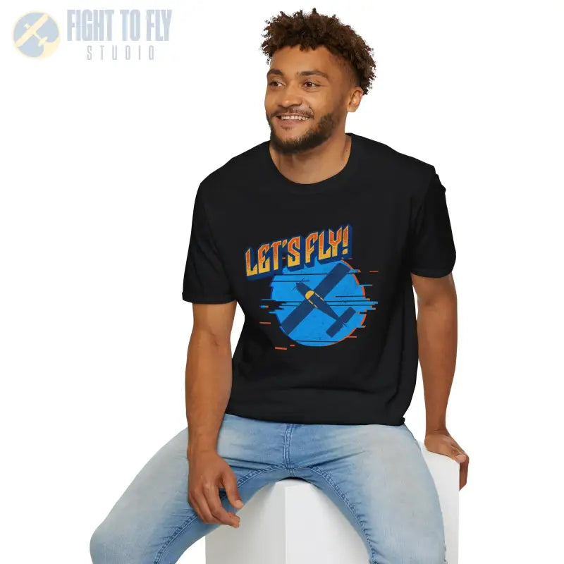 Let’s Fly! Tee - T-Shirt - Pilot gifts - WWII warbird t-shirt