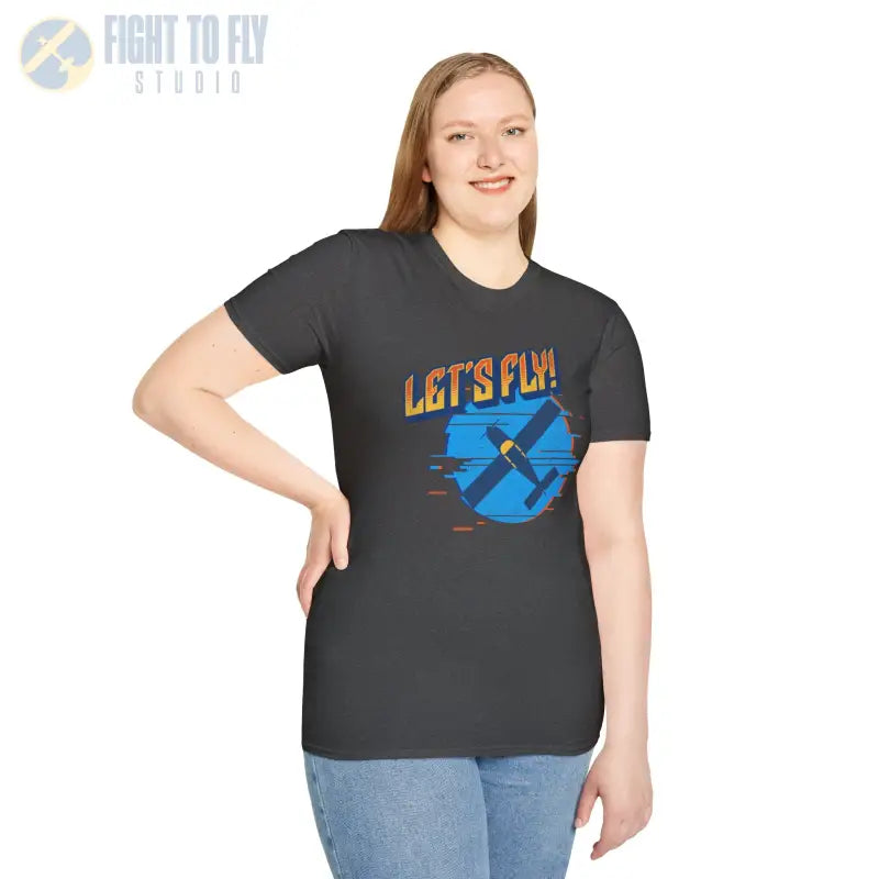 Let’s Fly! Tee - T-Shirt - Pilot gifts - WWII warbird t-shirt