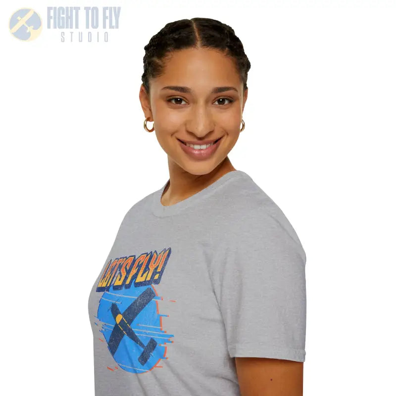 Let’s Fly! Tee - T-Shirt - Pilot gifts - WWII warbird t-shirt
