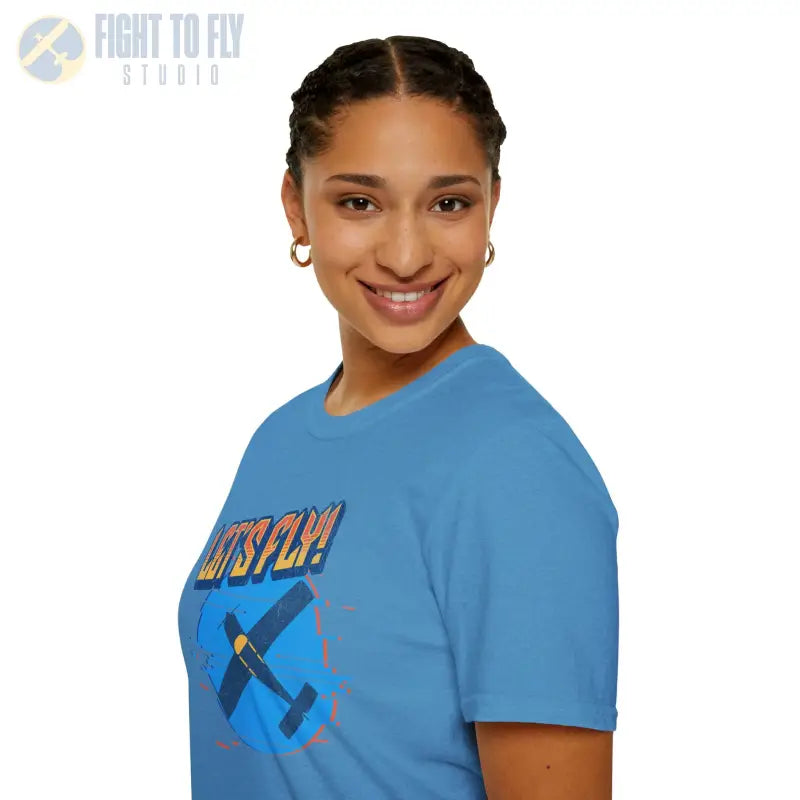 Let’s Fly! Tee - T-Shirt - Pilot gifts - WWII warbird t-shirt