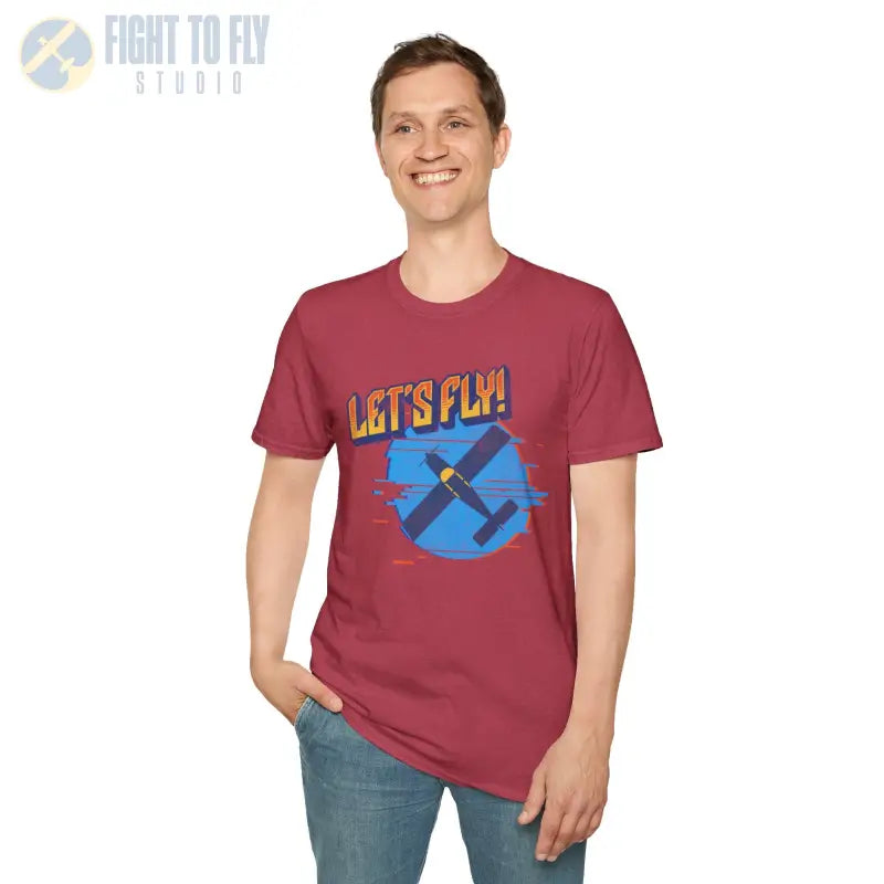Let’s Fly! Tee - T-Shirt - Pilot gifts - WWII warbird t-shirt