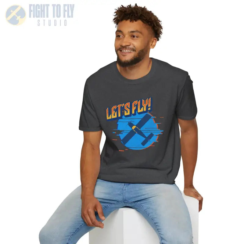 Let’s Fly! Tee - T-Shirt - Pilot gifts - WWII warbird t-shirt