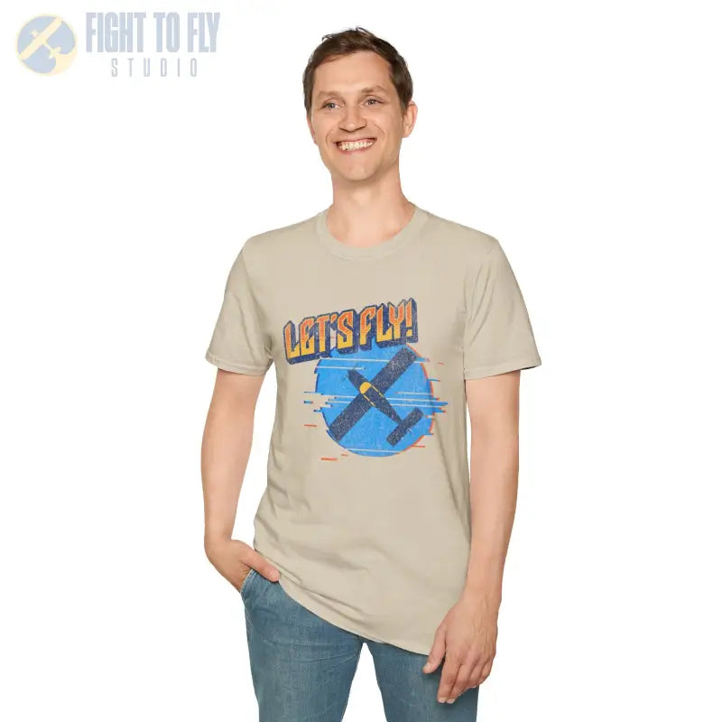 Let’s Fly! Tee - T-Shirt - Pilot gifts - WWII warbird t-shirt
