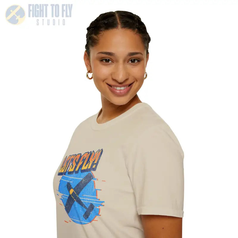 Let’s Fly! Tee - T-Shirt - Pilot gifts - WWII warbird t-shirt