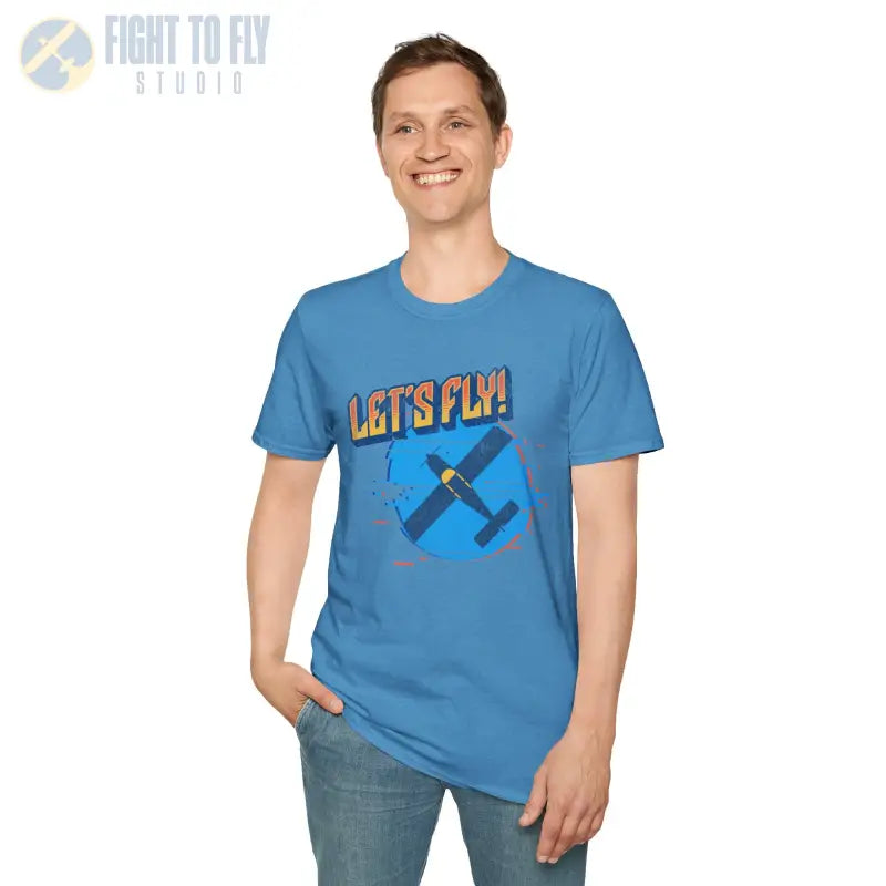 Let’s Fly! Tee - T-Shirt - Pilot gifts - WWII warbird t-shirt