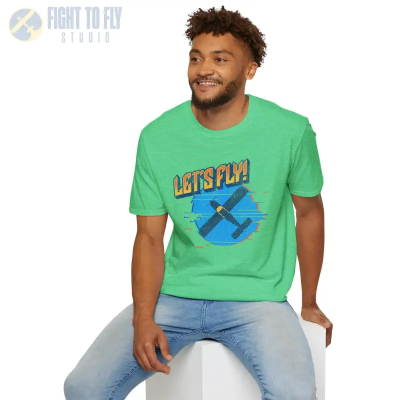 Let’s Fly! Tee - T-Shirt - Pilot gifts - WWII warbird t-shirt