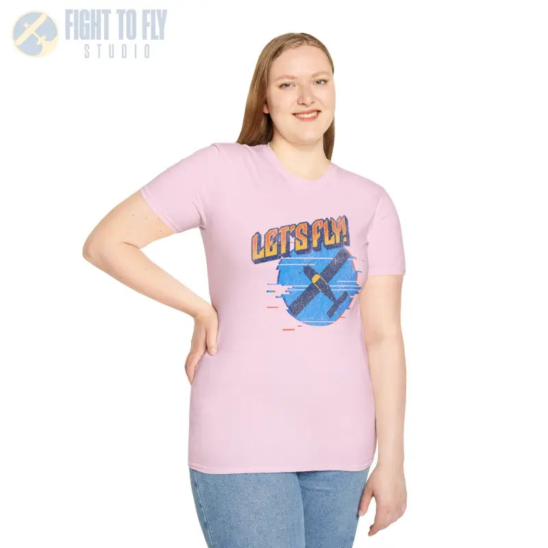 Let’s Fly! Tee - T-Shirt - Pilot gifts - WWII warbird t-shirt