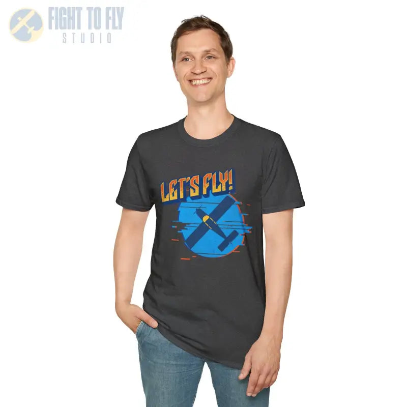 Let’s Fly! Tee - T-Shirt - Pilot gifts - WWII warbird t-shirt