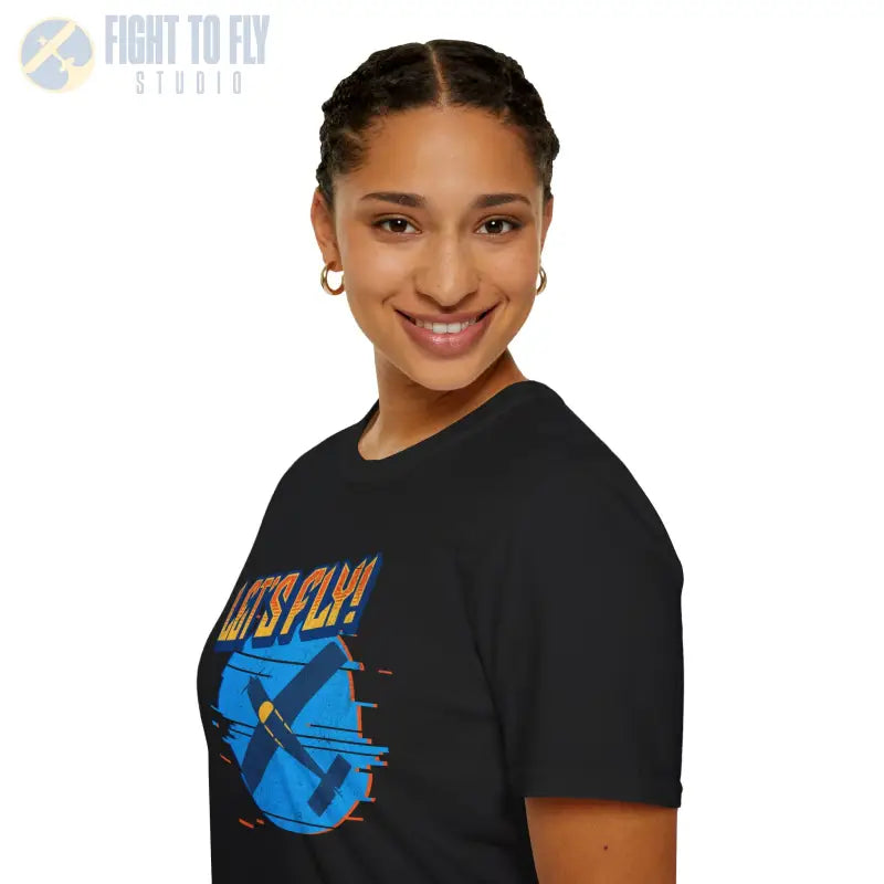 Let’s Fly! Tee - T-Shirt - Pilot gifts - WWII warbird t-shirt