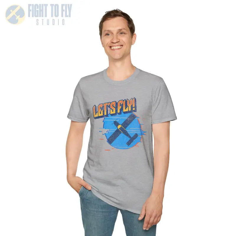 Let’s Fly! Tee - T-Shirt - Pilot gifts - WWII warbird t-shirt