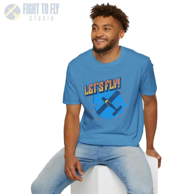 Let’s Fly! Tee - T-Shirt - Pilot gifts - WWII warbird t-shirt