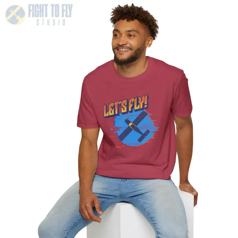 Let’s Fly! Tee - T-Shirt - Pilot gifts - WWII warbird t-shirt