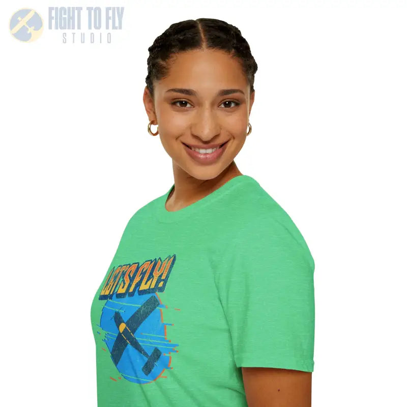 Let’s Fly! Tee - T-Shirt - Pilot gifts - WWII warbird t-shirt
