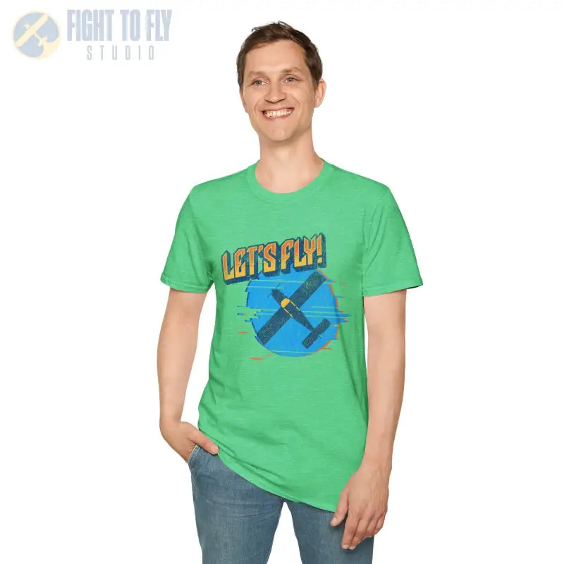 Let’s Fly! Tee - T-Shirt - Pilot gifts - WWII warbird t-shirt