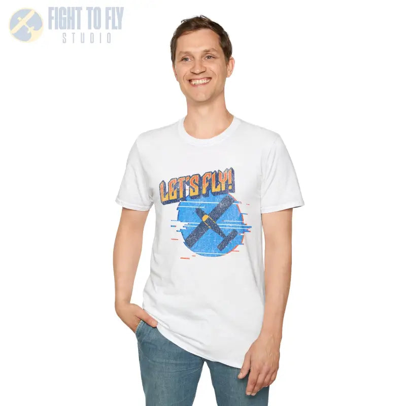 Let’s Fly! Tee - T-Shirt - Pilot gifts - WWII warbird t-shirt
