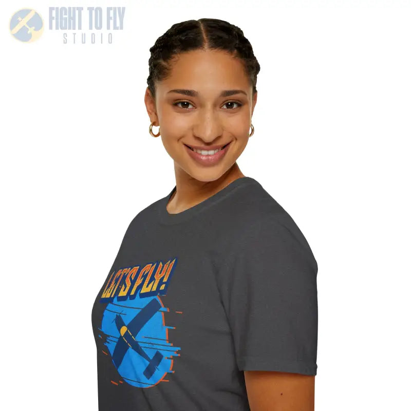 Let’s Fly! Tee - T-Shirt - Pilot gifts - WWII warbird t-shirt