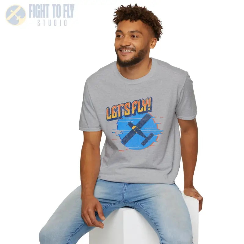 Let’s Fly! Tee - T-Shirt - Pilot gifts - WWII warbird t-shirt