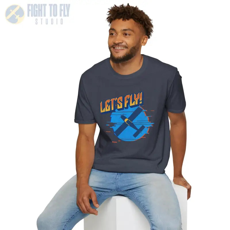 Let’s Fly! Tee - T-Shirt - Pilot gifts - WWII warbird t-shirt