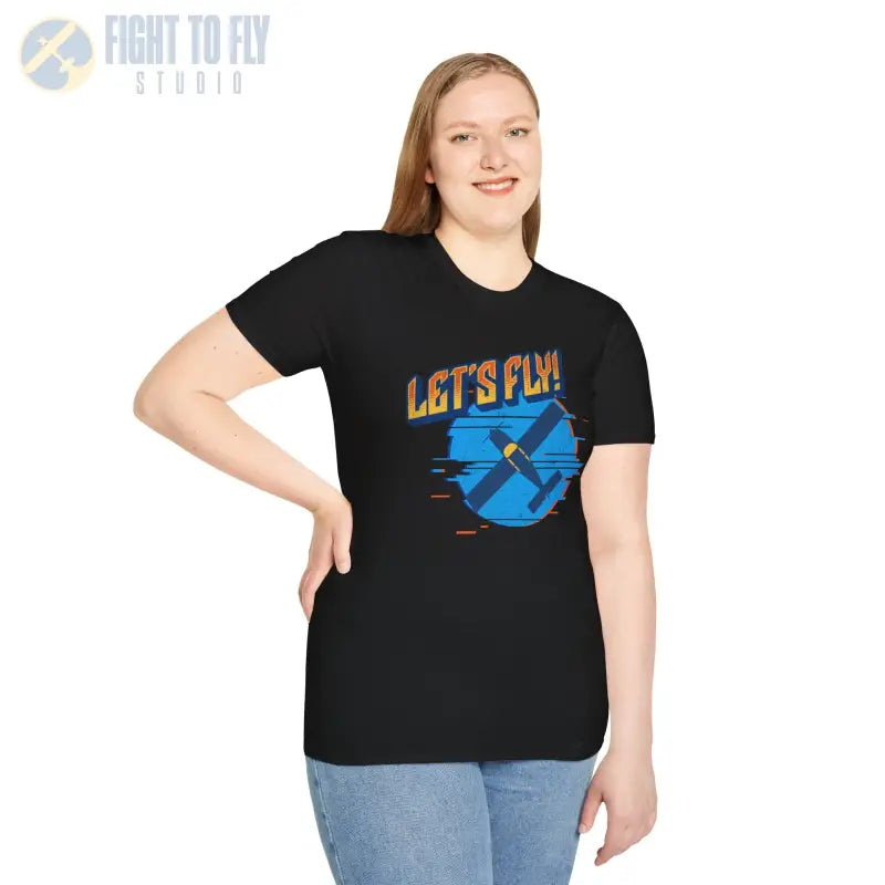 Let’s Fly! Tee - T-Shirt - Pilot gifts - WWII warbird t-shirt