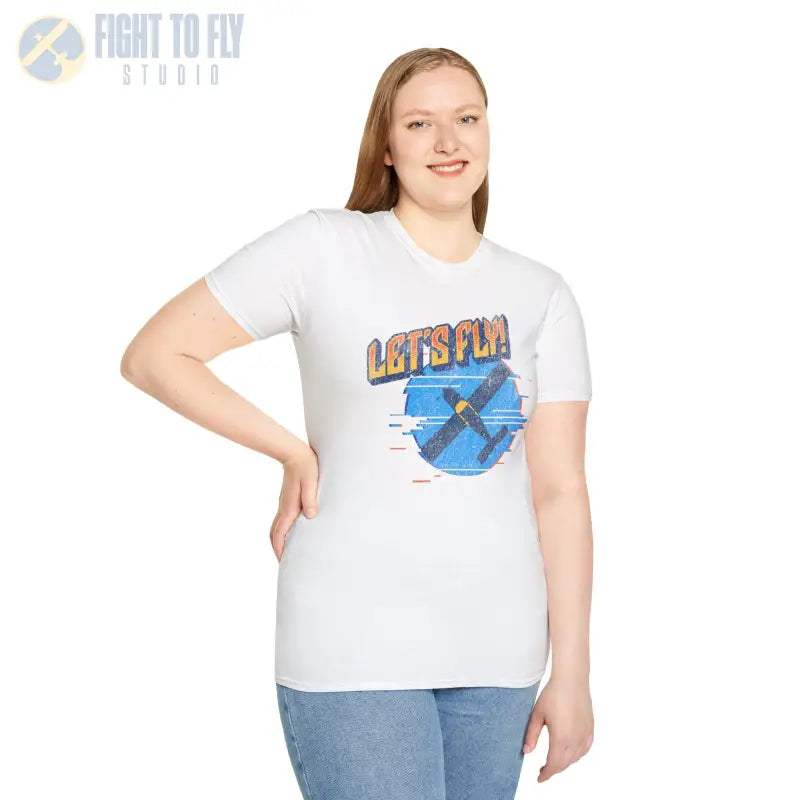 Let’s Fly! Tee - T-Shirt - Pilot gifts - WWII warbird t-shirt