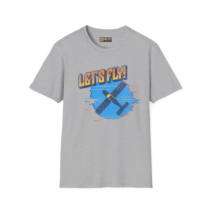 Let’s Fly! Tee - T-Shirt - Pilot gifts - WWII warbird t-shirt