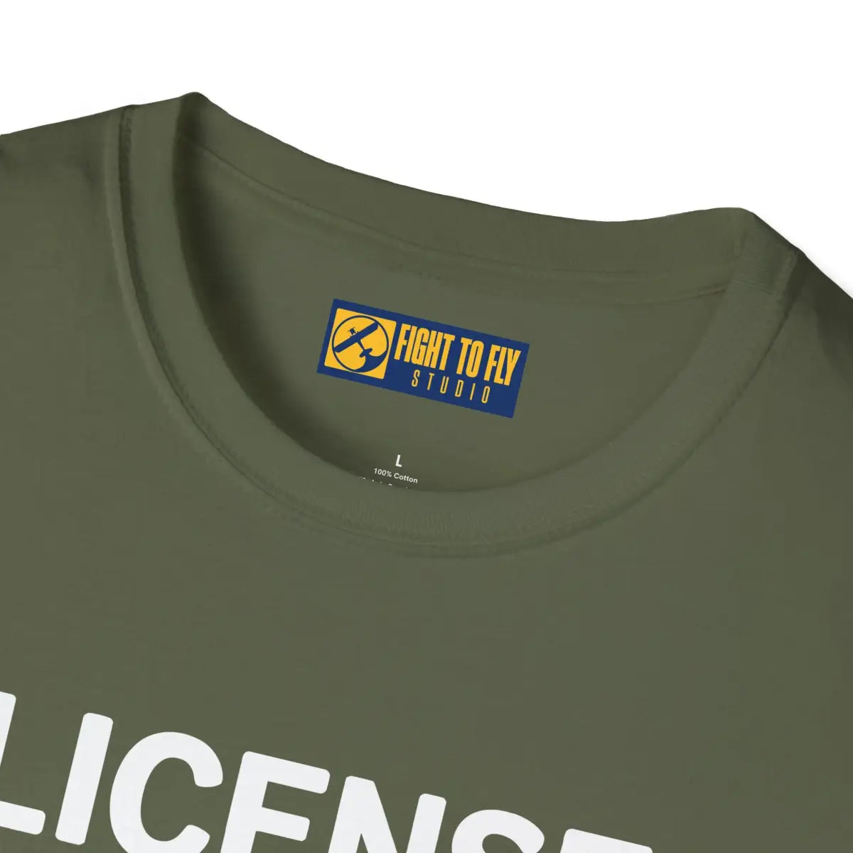 License to Fly and Sass - T-Shirt - Pilot gifts - WWII warbird t-shirt