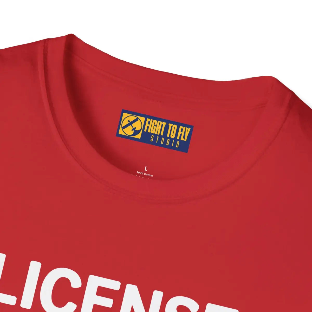 License to Fly and Sass - T-Shirt - Pilot gifts - WWII warbird t-shirt