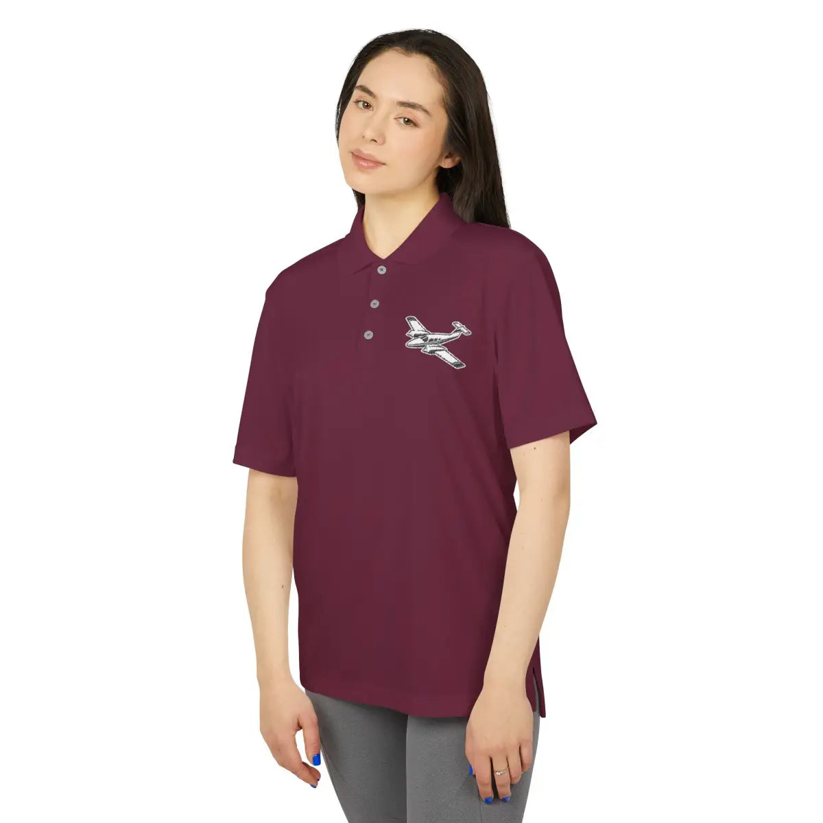 Light Twin Performance Polo - T-Shirt - Pilot gifts - WWII warbird t-shirt