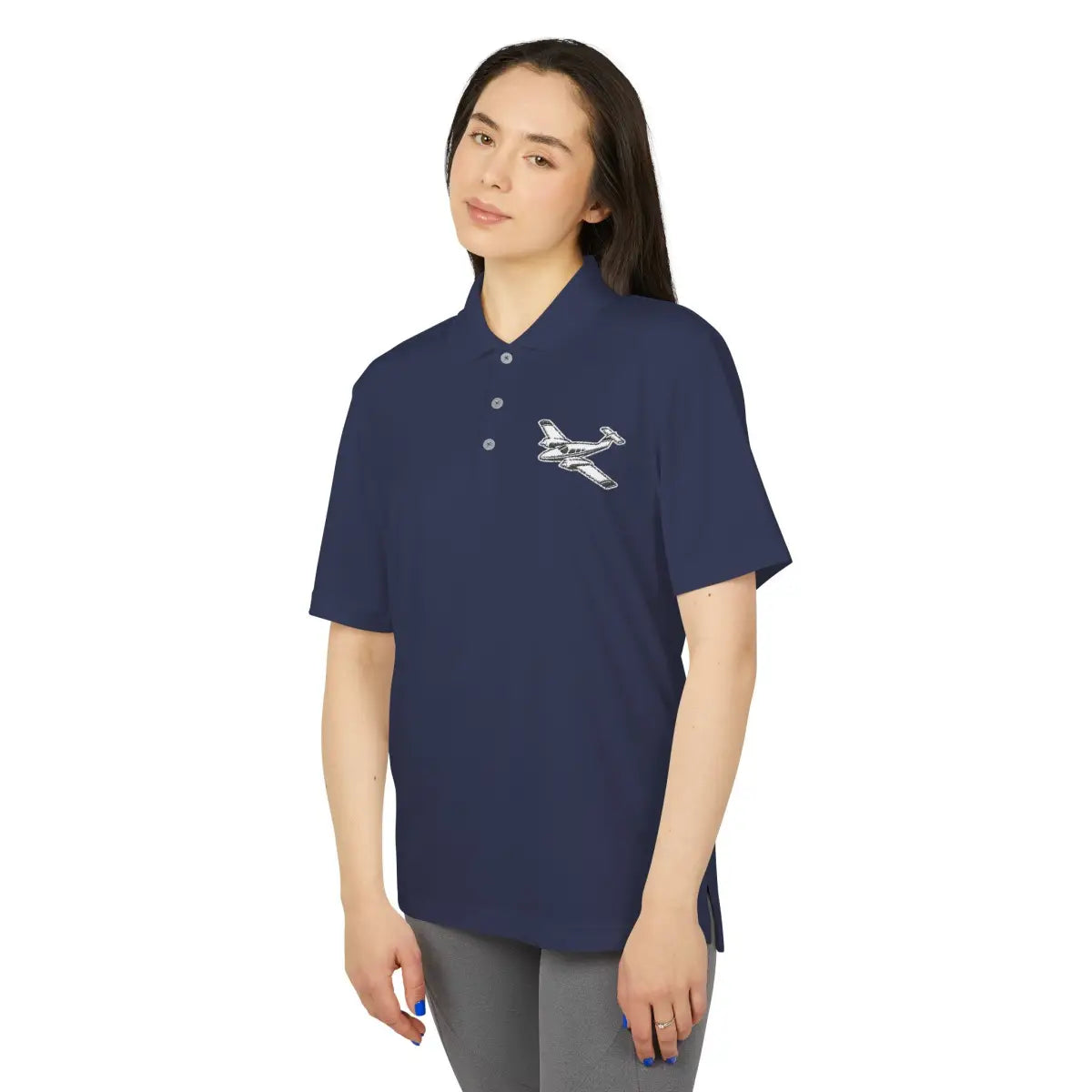 Light Twin Performance Polo - T-Shirt - Pilot gifts - WWII warbird t-shirt