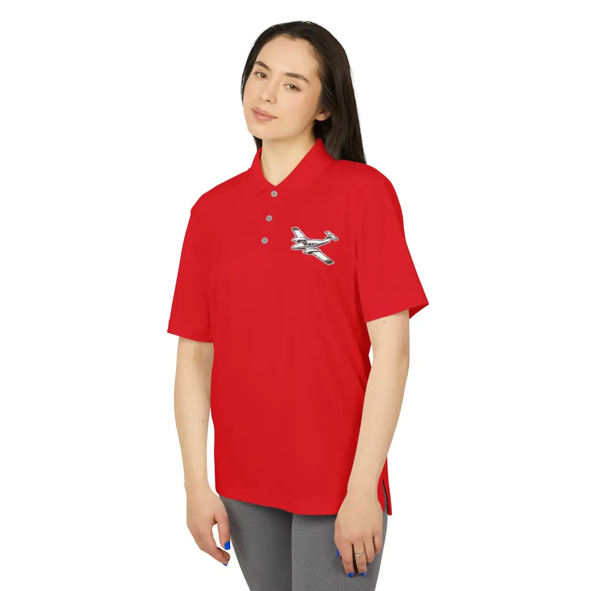 Light Twin Performance Polo - T-Shirt - Pilot gifts - WWII warbird t-shirt