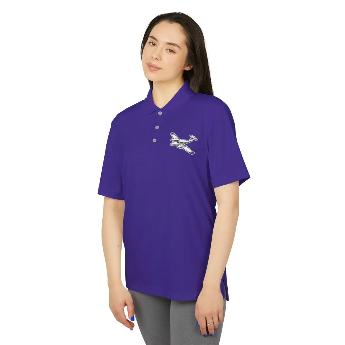 Light Twin Performance Polo - T-Shirt - Pilot gifts - WWII warbird t-shirt