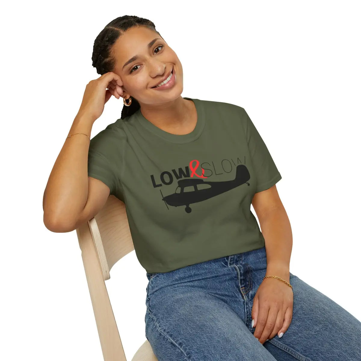 Low and Slow - Tee - T-Shirt - Pilot gifts - WWII warbird t-shirt