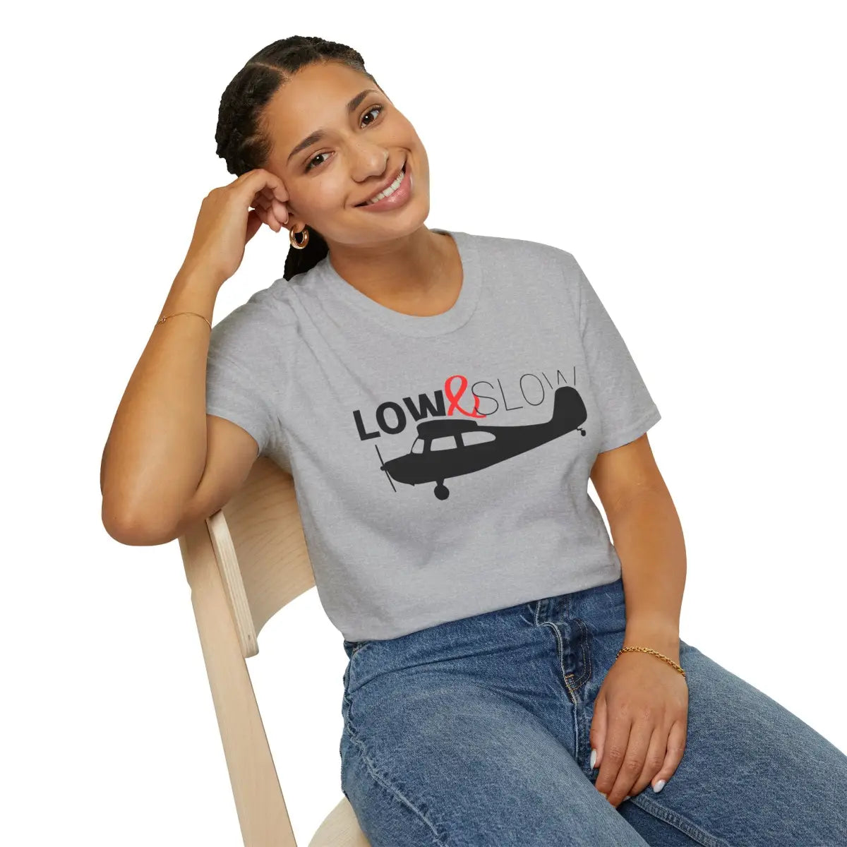 Low and Slow - Tee - T-Shirt - Pilot gifts - WWII warbird t-shirt