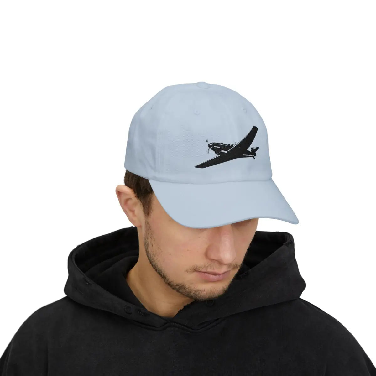 Messerschmitt Bf 109 - Black - Hats - Pilot gifts - WWII warbird t-shirt