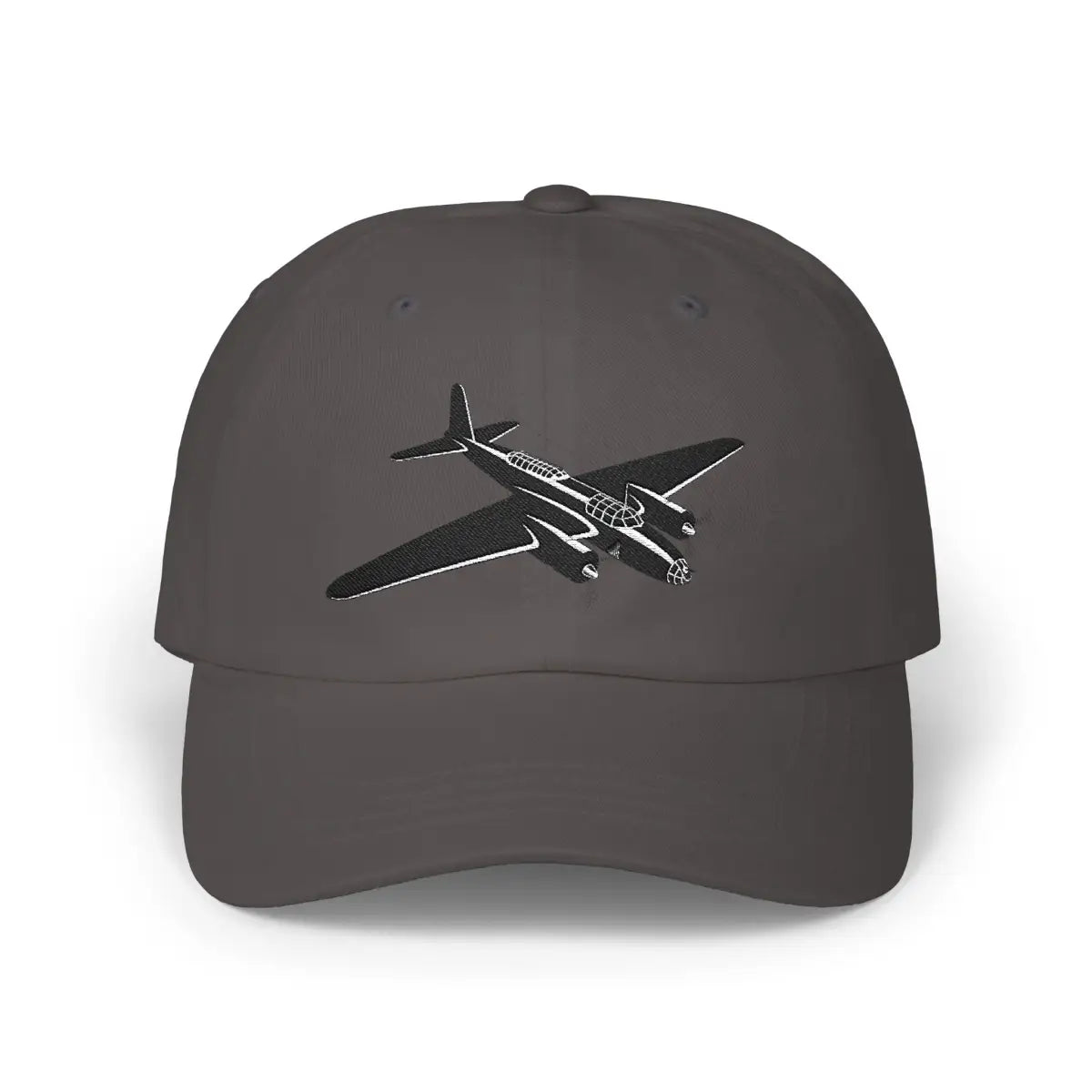Mitsubishi Ki-21 Sally - Black - Hats - Pilot gifts - WWII warbird t-shirt