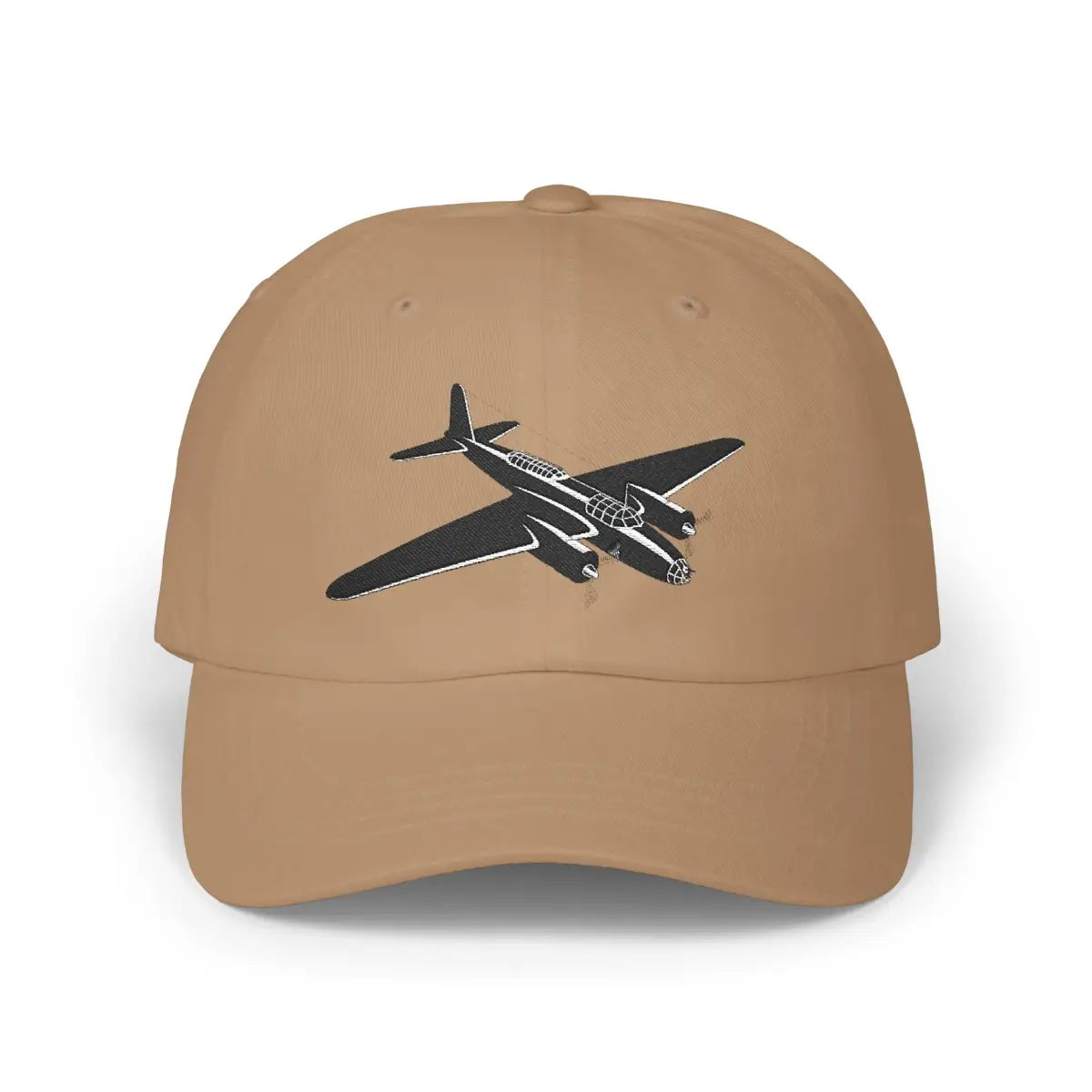 Mitsubishi Ki-21 Sally - Black - Hats - Pilot gifts - WWII warbird t-shirt