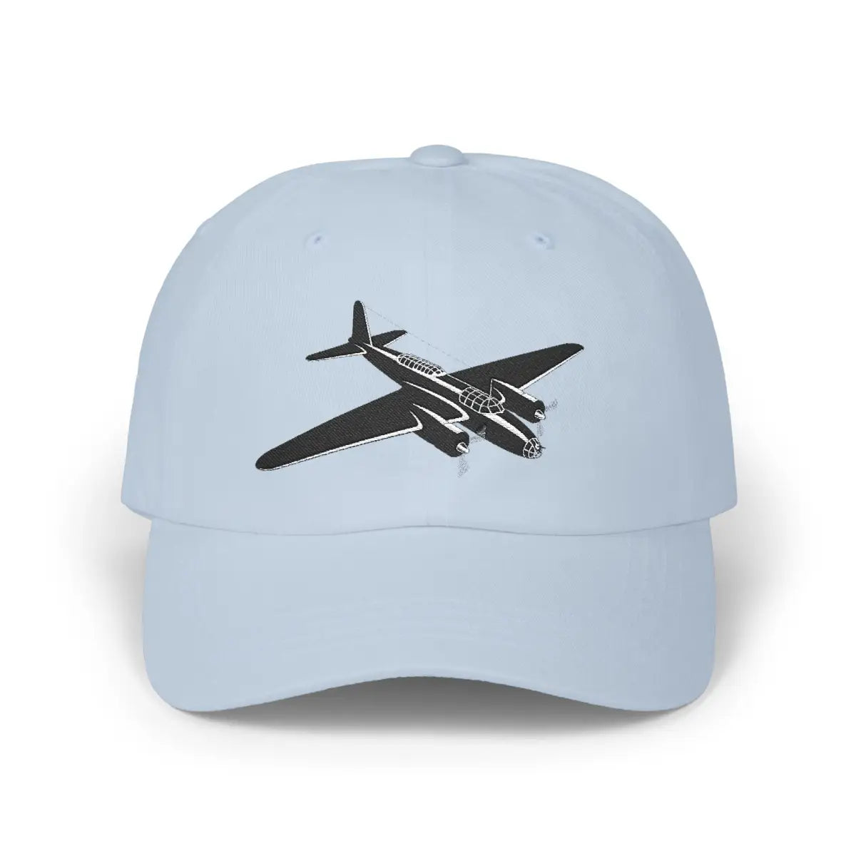 Mitsubishi Ki-21 Sally - Black - Hats - Pilot gifts - WWII warbird t-shirt