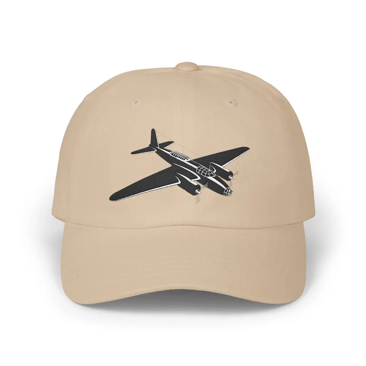 Mitsubishi Ki-21 Sally - Black - Hats - Pilot gifts - WWII warbird t-shirt