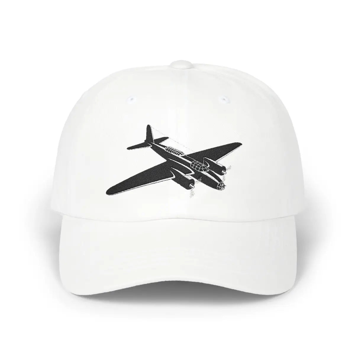 Mitsubishi Ki-21 Sally - Black - Hats - Pilot gifts - WWII warbird t-shirt