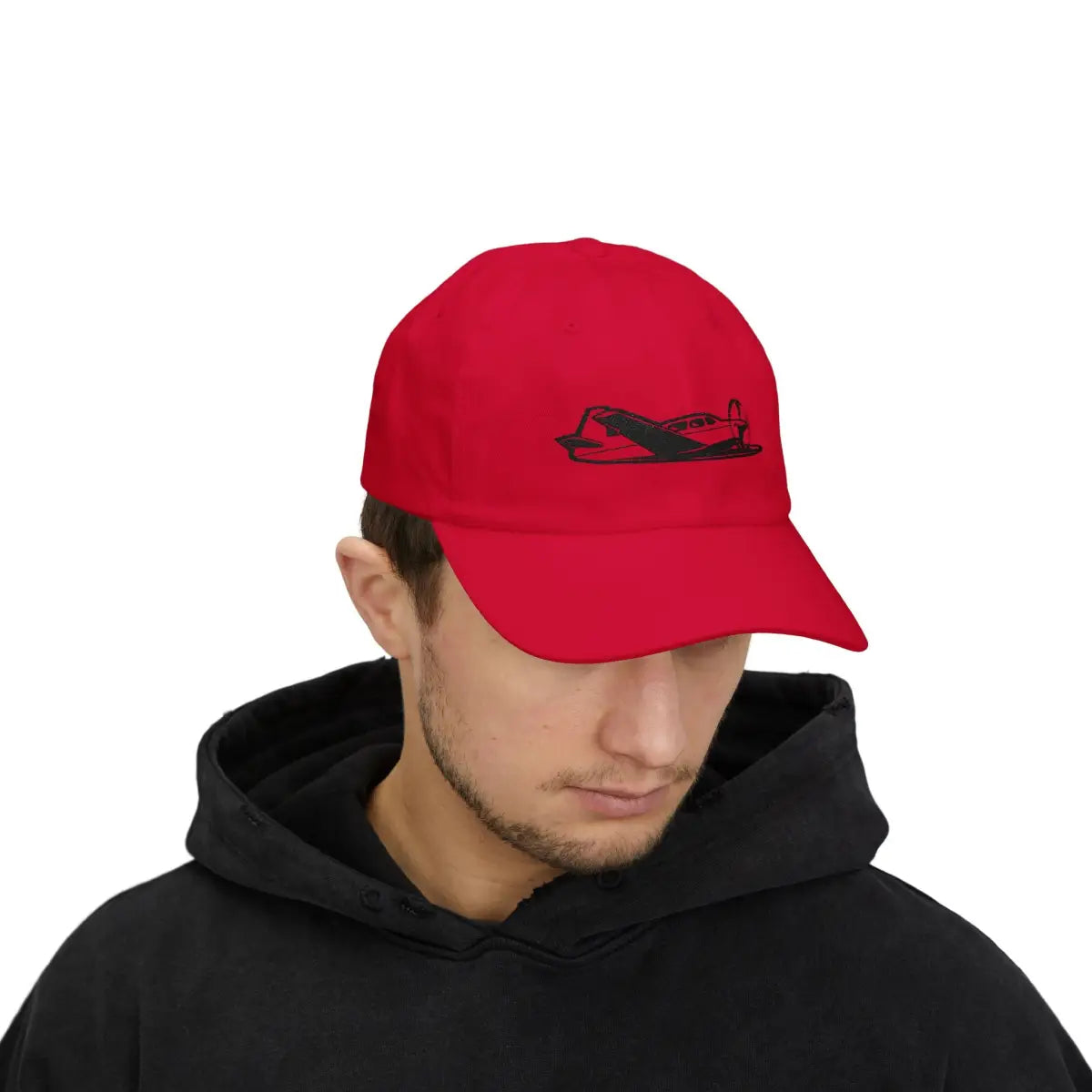 Mooney Low Wing Private Plane - Hats - Pilot gifts - WWII warbird t-shirt